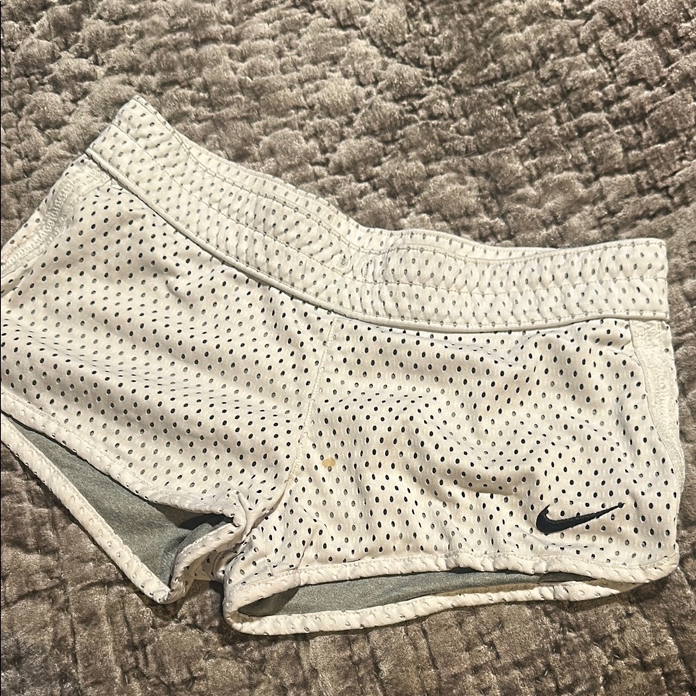 Nike Women's White Shorts